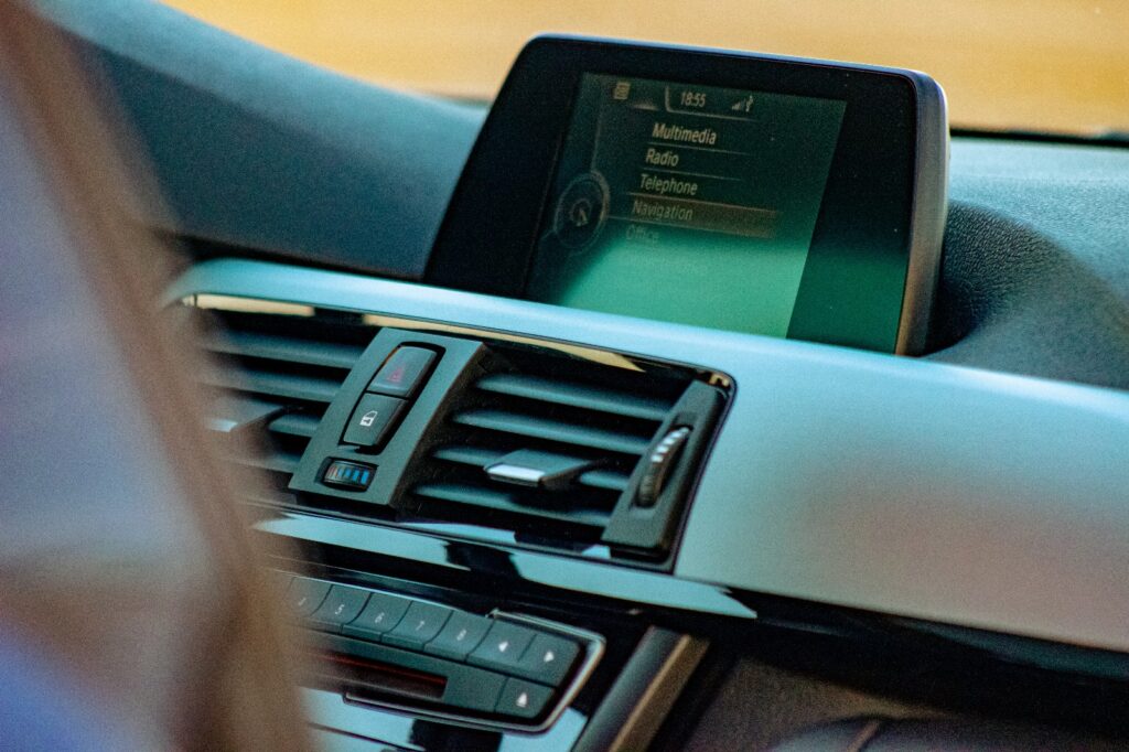 Car interior, Car infotainment